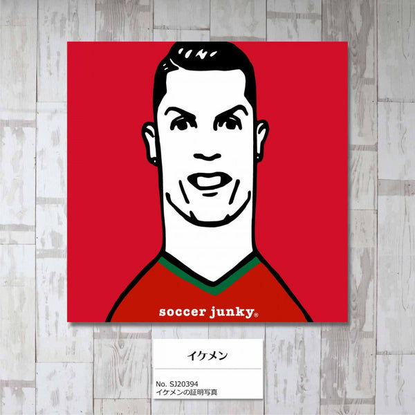 アートパネル イケメンの証明写真