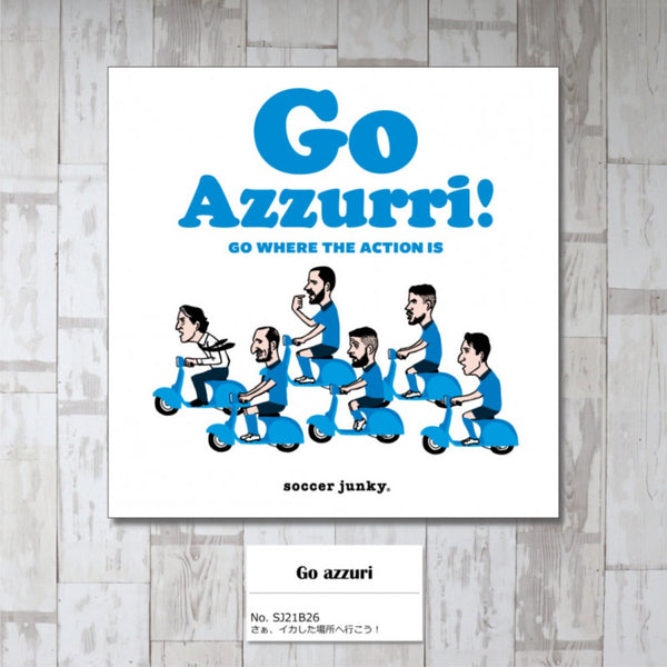 Go azzuri アートパネル