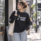 警告紙+1 長袖Tシャツ