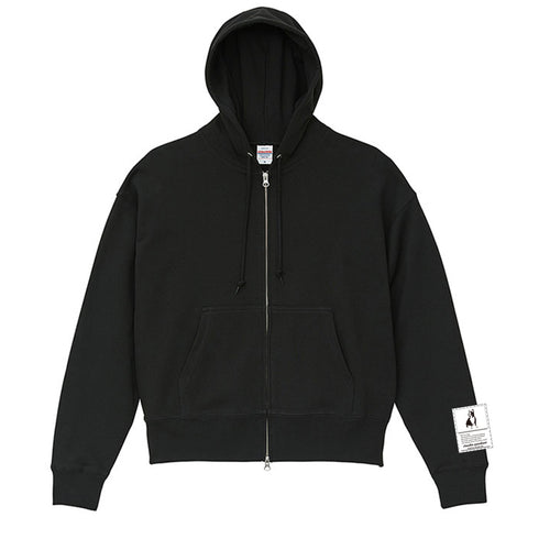 ビッグタグ ボックスシルエットZIPパーカー