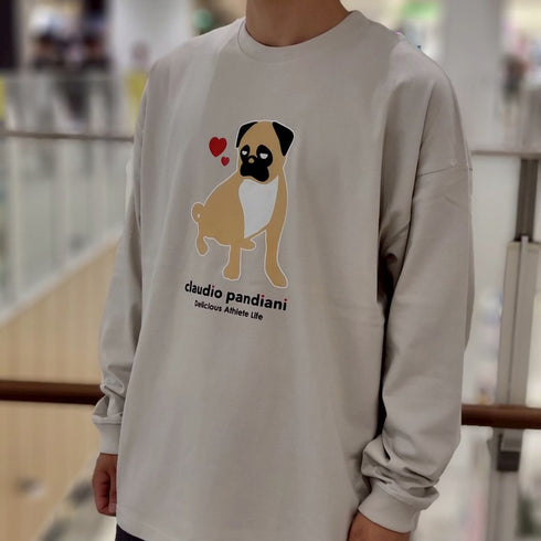 PUGビッグシルエットロンTEE