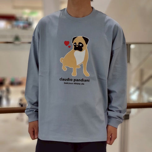 PUGビッグシルエットロンTEE