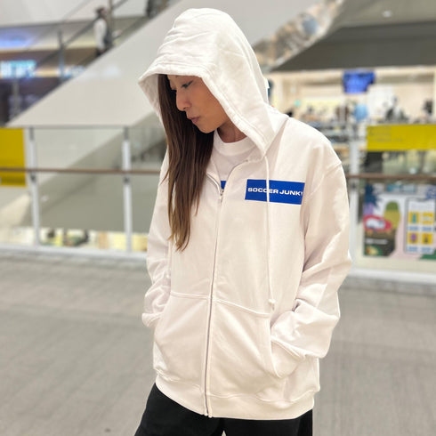 socccerjunky blue label ZIPパーカー