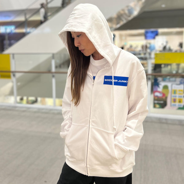 socccerjunky blue label ZIPパーカー