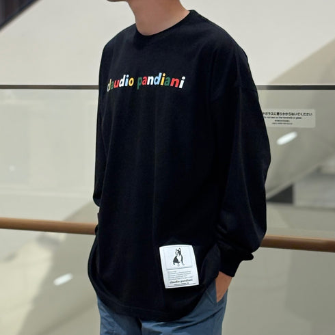 CPマルチカラー ビッグシルエット長袖TEE