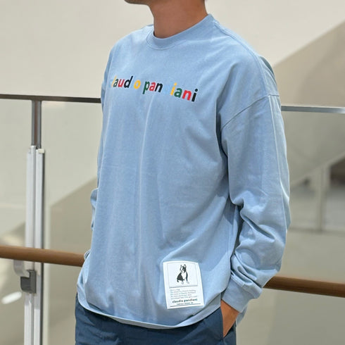 CPマルチカラー ビッグシルエット長袖TEE