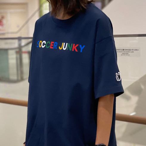 SJマルチカラー ボックスシルエット半袖TEE