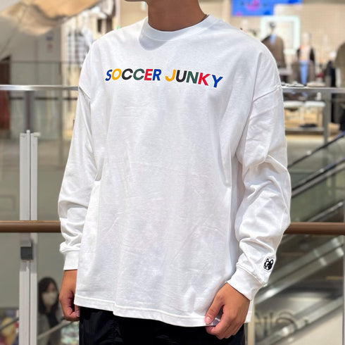 SJマルチカラー ビッグシルエット長袖TEE