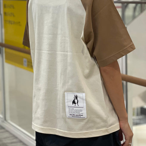 CPロゴ ラグランスリーブ半袖TEE