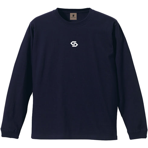 Sロゴ ビッグタグ 長袖TEE