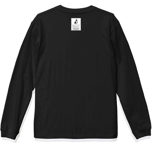 Sロゴ ビッグタグ 長袖TEE