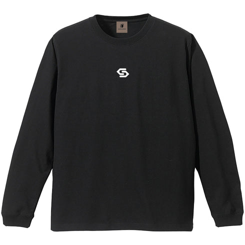 Sロゴ ビッグタグ 長袖TEE