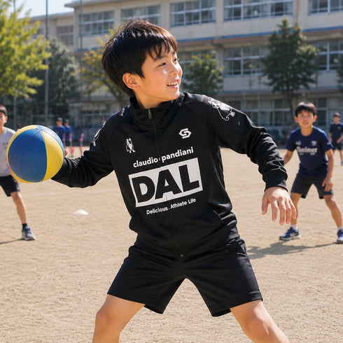 【KIDS】愛してマスカット トレーニングジャケット