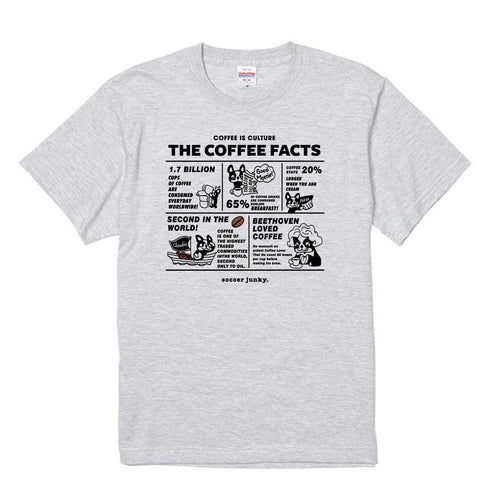 COFEE FACTS+1 半袖TEE