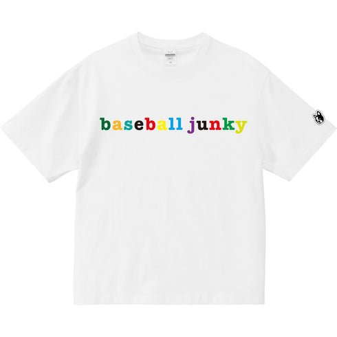 BBJマルチカラー ボックスシルエット半袖TEE