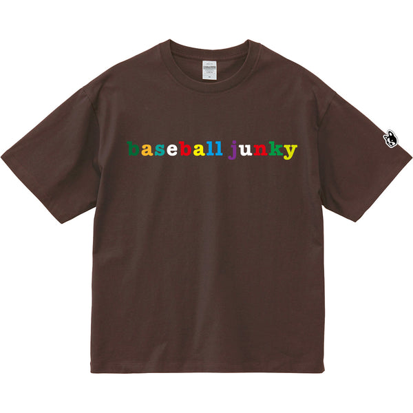 BBJマルチカラー ボックスシルエット半袖TEE