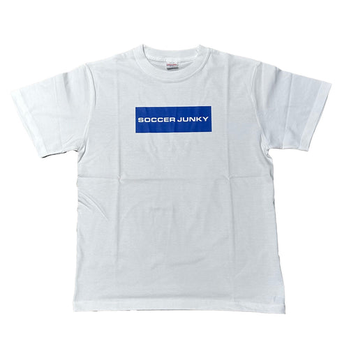 soccerjunky blue label Tシャツ ロゴ大