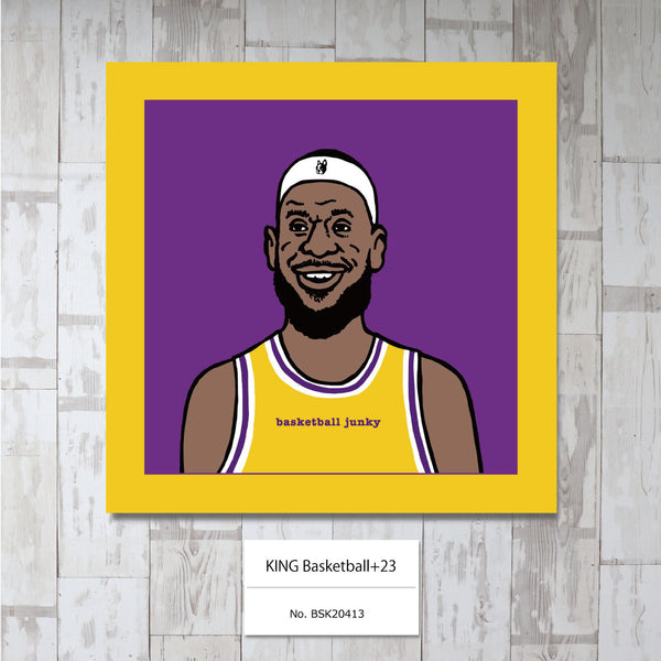 KING Basketball+23 アートパネル