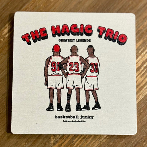 The magic trio 珪藻土コースター