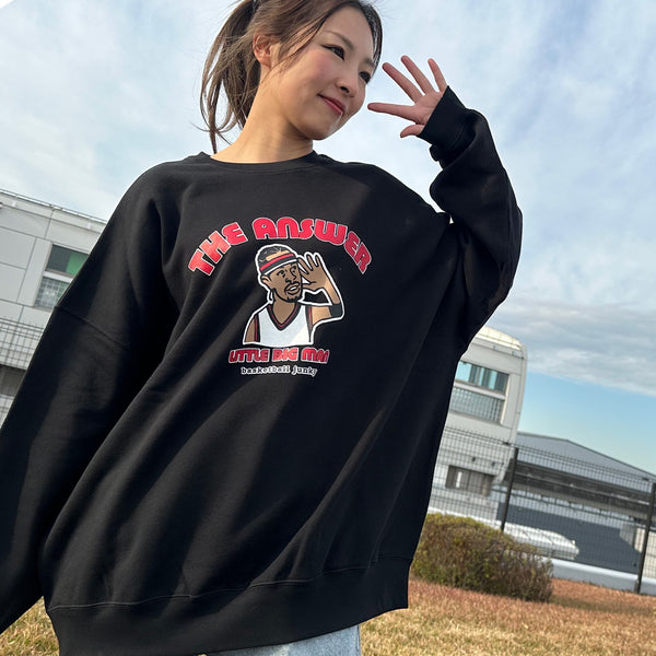 THE ANSWER ビックシルエットクルーネック