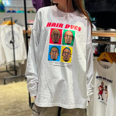 HAIR DVES ビックシルエットロングTEE