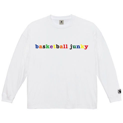 BSKマルチカラー ビッグシルエット長袖TEE