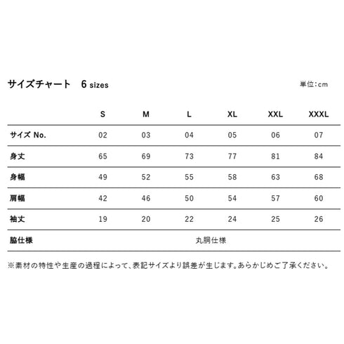 COFEE FACTS+1 半袖TEE