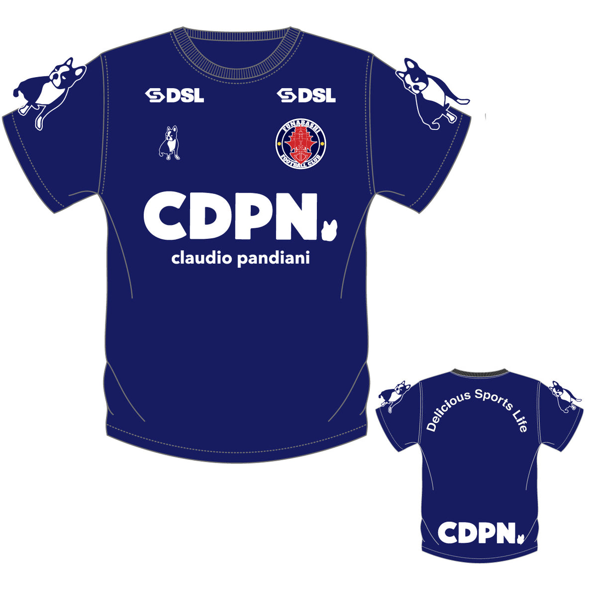 船橋FC 移動着プラTEE – claudio pandiani