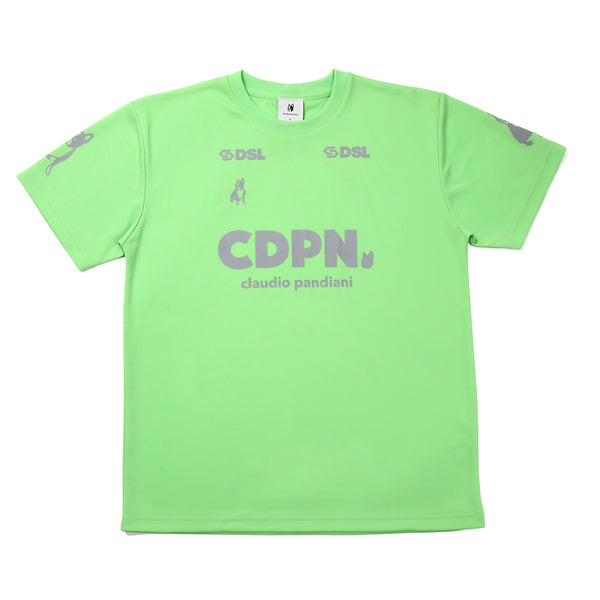 【銚子中学校】ゲームシャツ(ブライトグリーン)