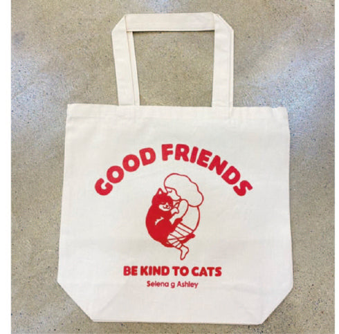 GOOD FRIENDS オーガニックコットントートバッグ