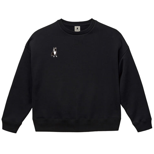 パイド ルーズシルエットクルースウェット