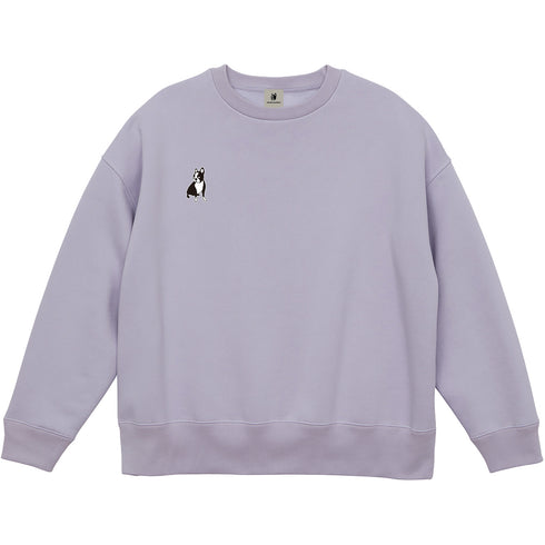 パイド ルーズシルエットクルースウェット