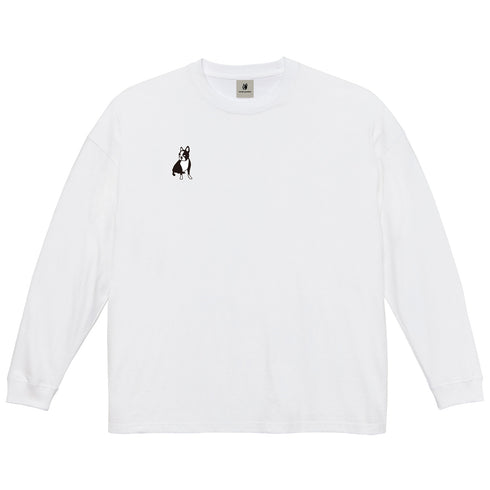 パイド ルーズシルエットロングTEE