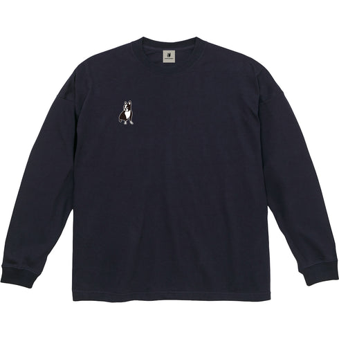 パイド ルーズシルエットロングTEE