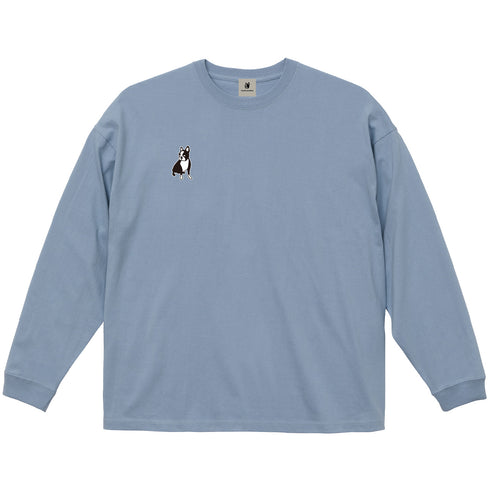 パイド ルーズシルエットロングTEE