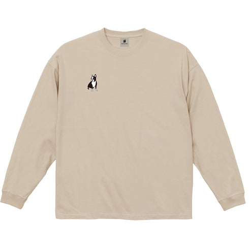 パイド ルーズシルエットロングTEE