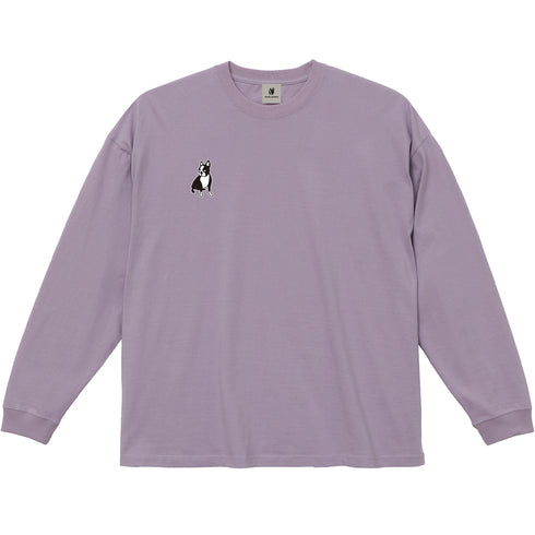 パイド ルーズシルエットロングTEE