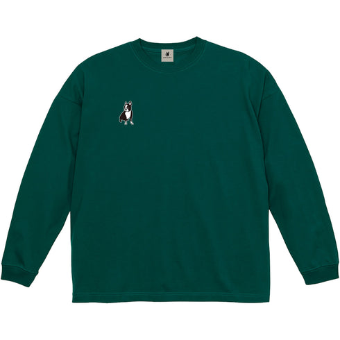 パイド ルーズシルエットロングTEE