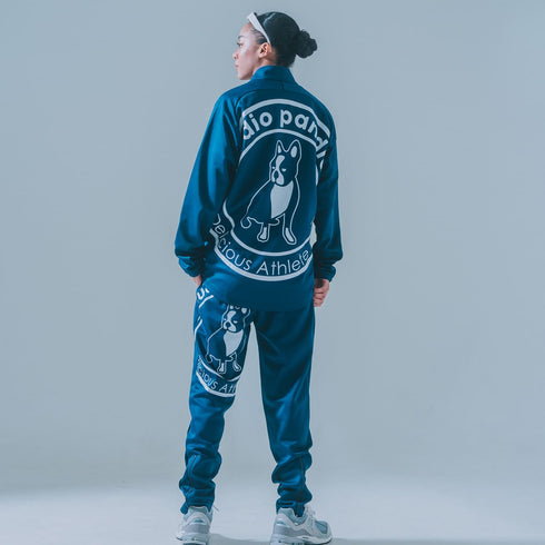 蜂楽廻犬+290 ストレッチフルZIPトレーニングジャケット