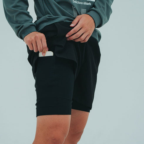 EVAPPIE+10 インナー付きランニングパンツ