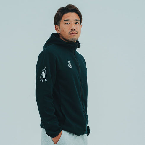 クラブ ストレッチDryスムースZIPフーディー
