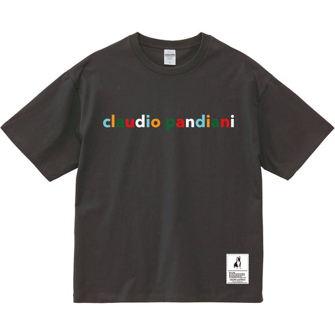 CPマルチカラー ボックスシルエット半袖TEE