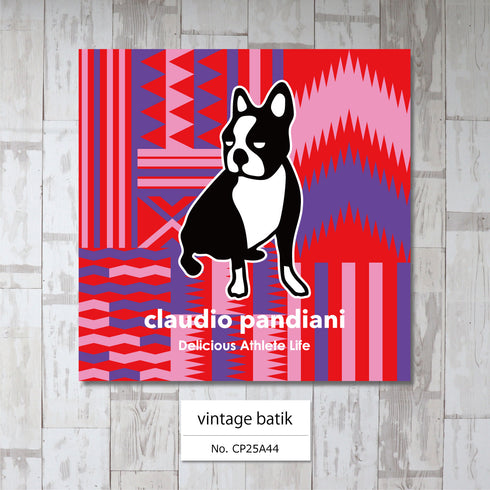 vintage batik アートパネル