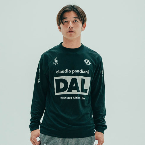 DAL ロングスリーブストレッチワークアウトシャツ