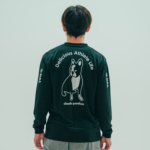 DAL ロングスリーブストレッチワークアウトシャツ