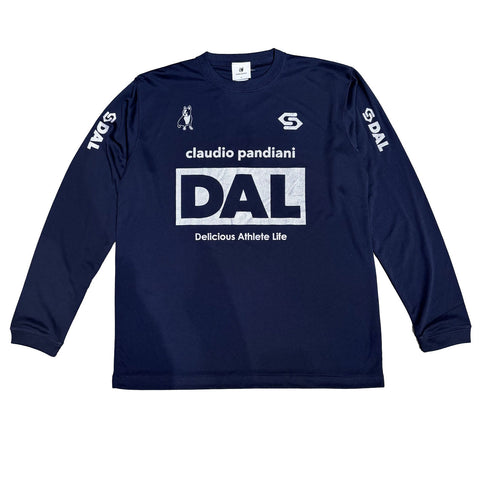 DAL ロングスリーブストレッチワークアウトシャツ