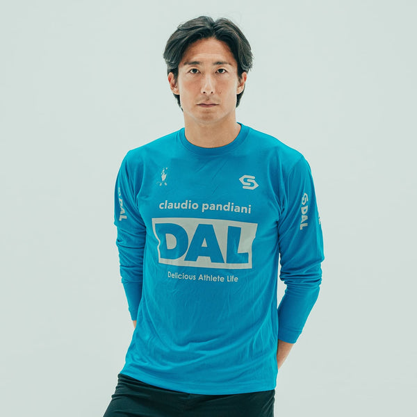 DAL ロングスリーブストレッチワークアウトシャツ