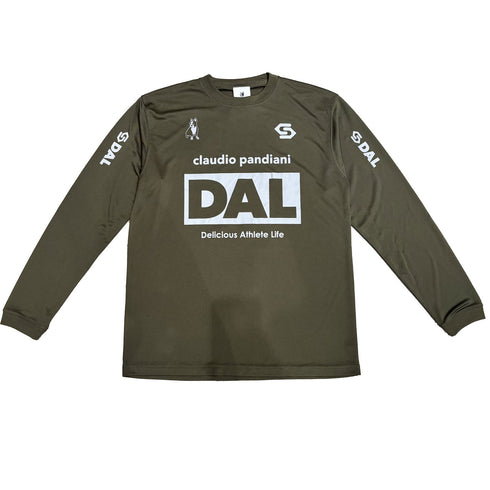 DAL ロングスリーブストレッチワークアウトシャツ