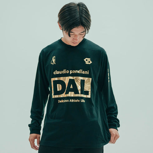 DAL ロングスリーブストレッチワークアウトシャツ