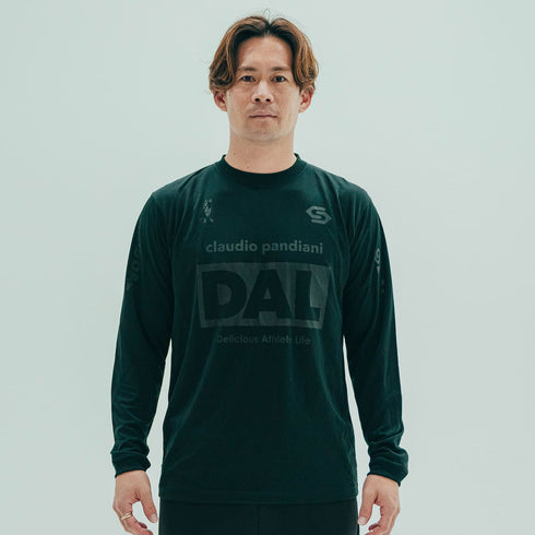 DAL ロングスリーブストレッチワークアウトシャツ